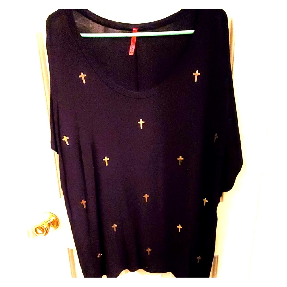 Gold Cross top